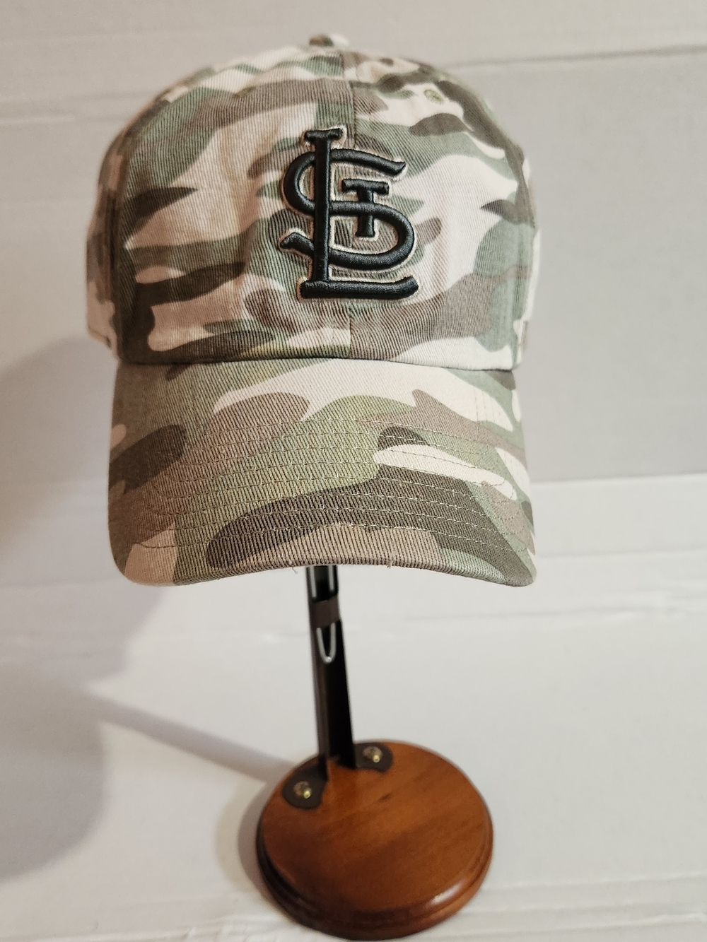 Camouflage St. Louis Cardinals Baseball Cap with Embroidered Logo - Green Camo